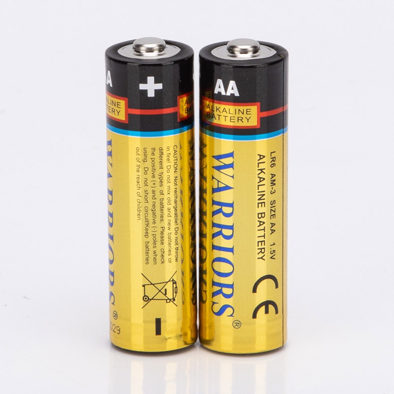 AA 1.5V LR6 Alkaline Battery Supplier Warriors